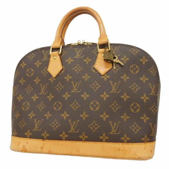 Louis Vuitton Alma Monogram Handbag Brown - Picture 1 of 9